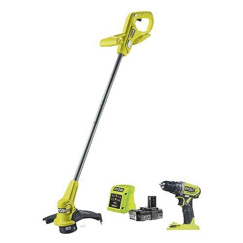 Ryobi RY18LMC30A-0 : 18V - Tondeuse 3-en-1 - Mulching - Tube télescopique - Vendue sans Batterie ni Chargeur