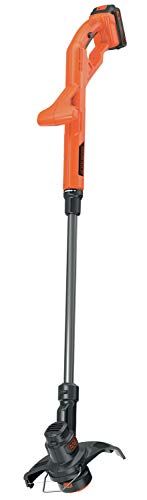 BLACK+DECKER ST182320-QW - Sans Fil 18V - 25 cm avec Batterie 2 Ah - Tête Pivotante 180° - Tube Télescopique et 2 Poignées - Livré avec 1 Bobine Reflex 1,6 mm