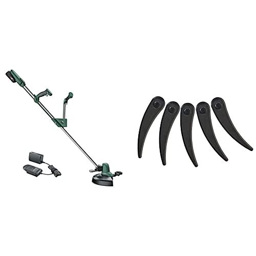 Bosch Coupe-Bordures UniversalGrassCut 18-260 (26 cm, poignées réglables, sous Carton) & Durablade Lames de Remplacement 26cm pour Art 26-18 LI 06008A5E00 (Plastique)