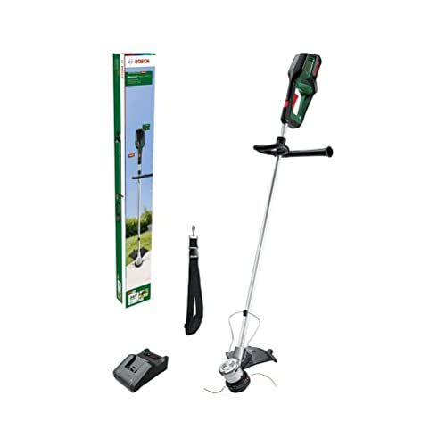 Bosch AdvancedGrassCut 36V-33 - Sans fil (1x batterie 2,0 Ah, système 36V, Moteur Brushless, diamètre coupe : 33 cm, coupes très exigeantes, dans une boîte en carton)